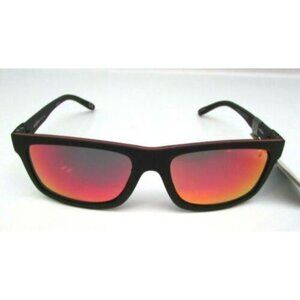 Foster Grant Black/Red Ironman Men's Sunglasses
